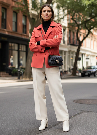 Фирменный базовый тренч плащ (на невысокий рост до 156 см)