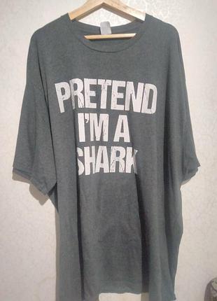 Большая 70+ размера футболка. коттон+ полиэстр