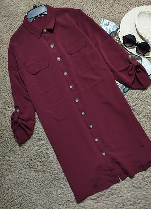 Красивое платье-рубашка/платье