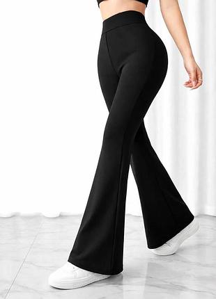 Жіночі лосини кльош . розміри: 42-44, 46-48, 50-52