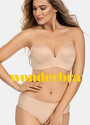 Wonderbra мега крутий бюст без бретель що гарно збирає груди