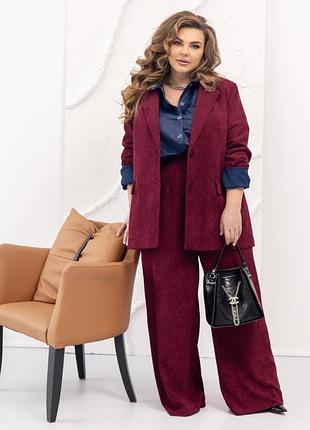 Трендовий піджак з вельвету