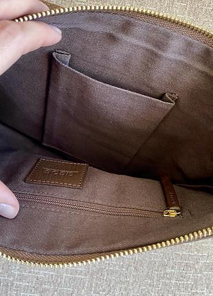 Нова шкіряна сумка asos 7