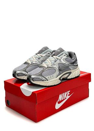Женские кроссовки nike v5 rnr grey beige metallic