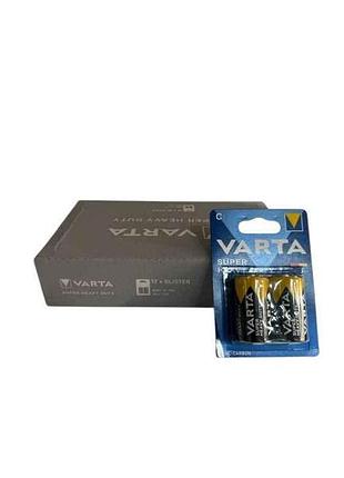 Батарейка сольова r20/d 2шт арт.37023 тм varta