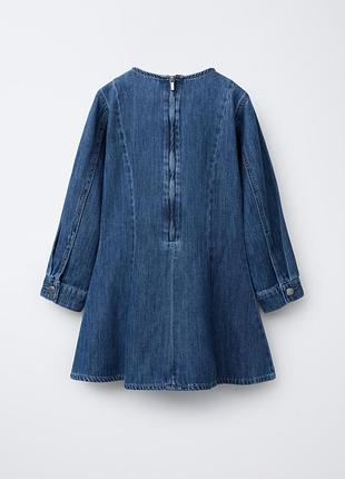Нова джинсова сукня сарафан zara 3