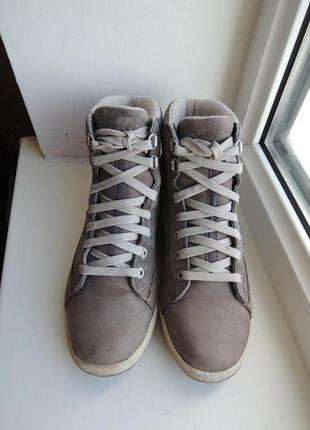 Кожаные еврозима ботинки viking gore-tex р.35