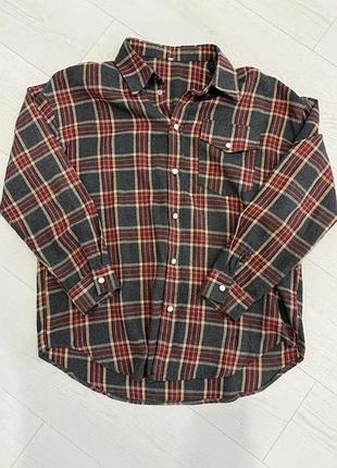 Сорочка в клітинку рубашка картата
