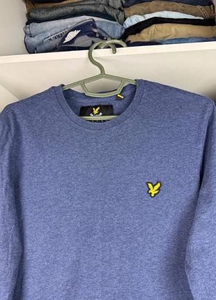 Оригінальний лонгслів lyle & scott 2