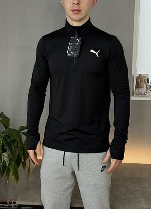 Спортивна кофта puma 1/3 zip чоловіча s розмір