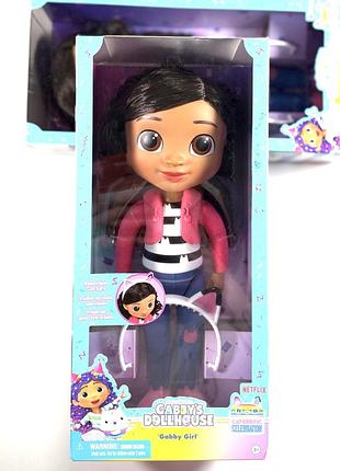 Лялька gabby girl gabby’s dollhouse 30 см з обручем (оригінал)