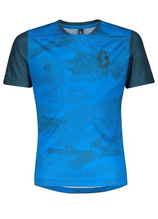 Дитячий велосипедний джерсі scott jr trail 10 з коротким рукавом.