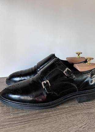 Massimo dutti унісекс туфлі — чорні, 40 розмір