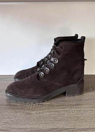 Massimo dutti унісекс замшеві чоботи