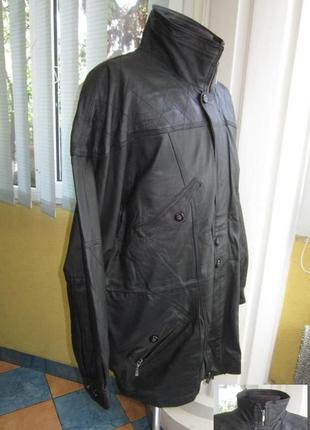 Шкіряна чоловіча куртка c.a.n.d.a. (c&a), німеччина. р. 64+ лот 181