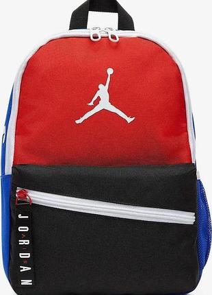 Рюкзак nike jan mini air patrol backpack 11l чорний, червоний, синій діт 34 x 25 x 14 см