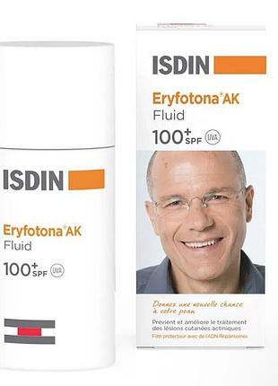 Isdin eryfotona ak fluid spf 100+ — для актинічного кератозу, відновлення шкіри після сонця