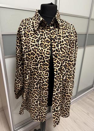 Леопардова сорочка h&m 3