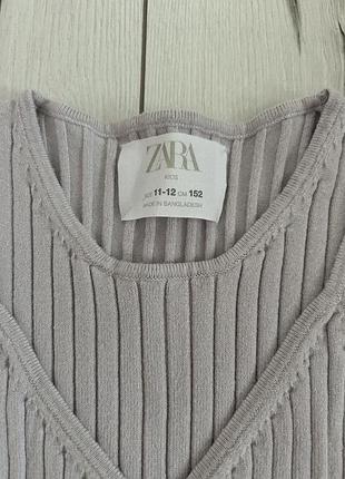 Лонгслів для дівчинки zara 3