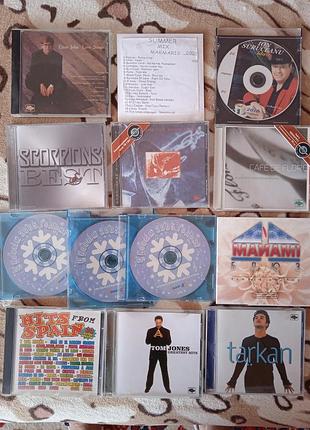 Компакт-диски. cd диски. музика