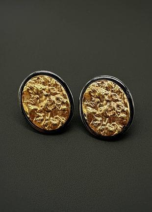 Стильные винтажные серьги от yves saint laurent