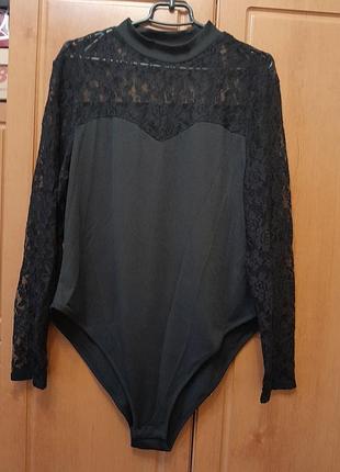 Боди 3xl shein рубчик