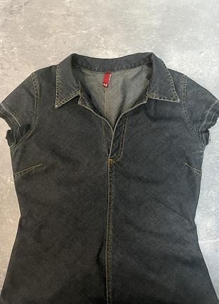 Сукня міді котонова h&m, l 3