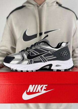 Nike v2k run grey black white 9