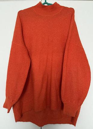 Стильний яскравий оверсайз светр f&f