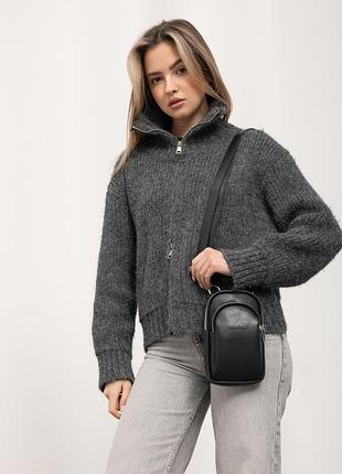 Женская сумка sambag modena черная