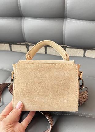 Маленька сумочка замша 2