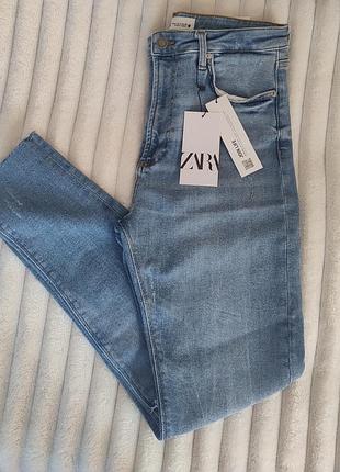 Джинсы zara l-xl скинни
