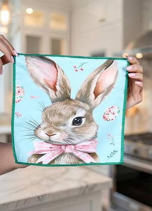 Серветка кухонна мікрофібра великдень | рушничок для кухні