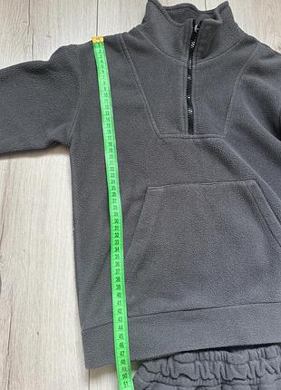 Спортивный флісовий костюм на дівчинку