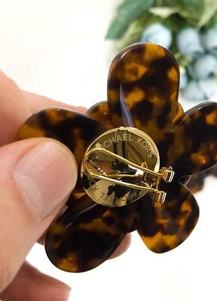 Серьги крупные большие гвоздики, пусеты michael kors