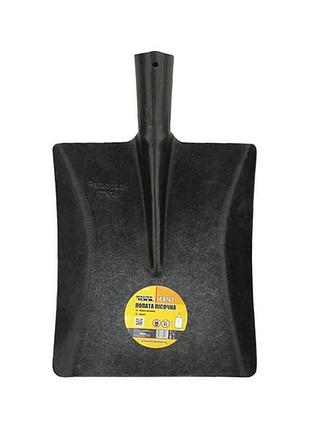 Лопата песочная mastertool - 247 x 290 мм x 0,75 кг, лакированная