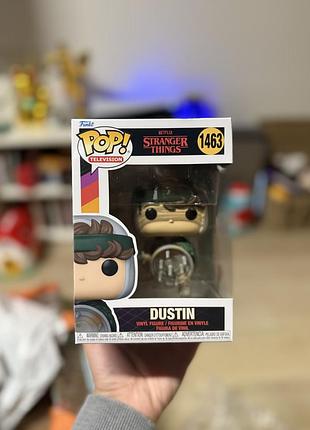 Funko pop! stranger things dustin #1463 новий оригінал