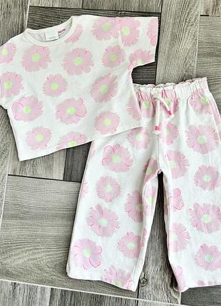 Zara костюм в квіти