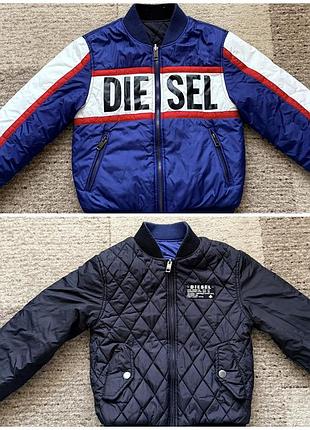 Двохстороння куртка diesel 128-130р