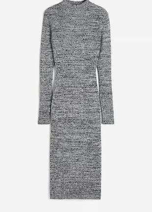 Меди платье в рубчик h&amp;m🌿