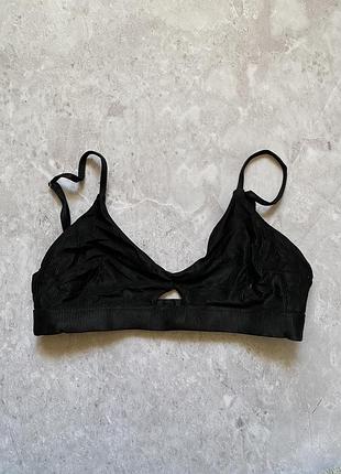 Жіночий топ ліфчик чорний