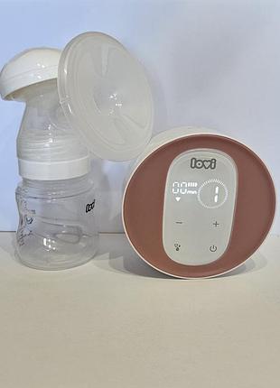 Современный электрический молокоотсос lovi prolactis 3d soft, со встроенным аккумулятором