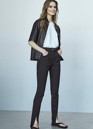 Massimo dutti джинси чорні з розмірами 36 розмір