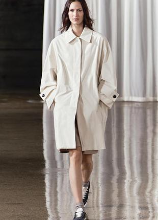 Стильний тренч zara оверсайз