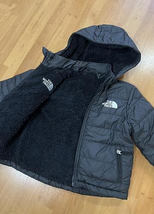 Дитяча двостороння куртка the north face оригінал на 4-5 років