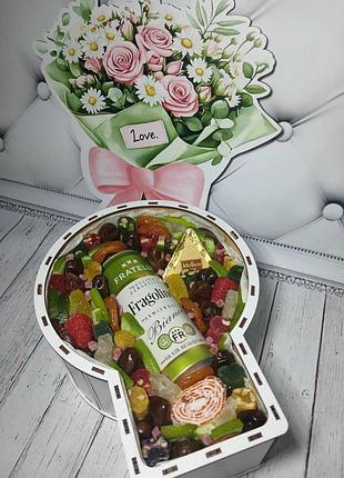 Большая коробка "букет цветов"