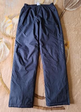 Зимние спортивные штаны. брюки на синтепоне. ватные штаны.
