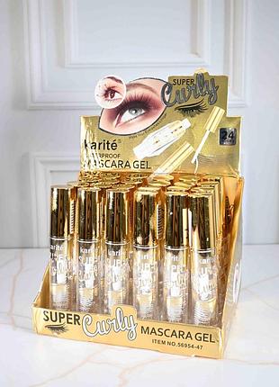 Праймер для вій 3d mascara gel cejas y pestañas super curly waterproof karité 14мл