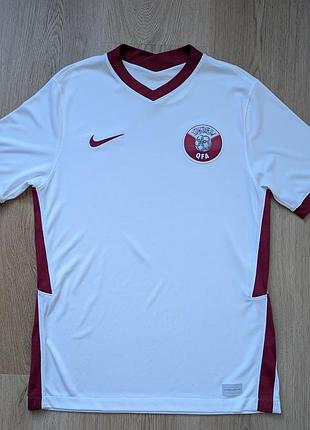Оригинальная футболка сборная катару nike dri fit чел м