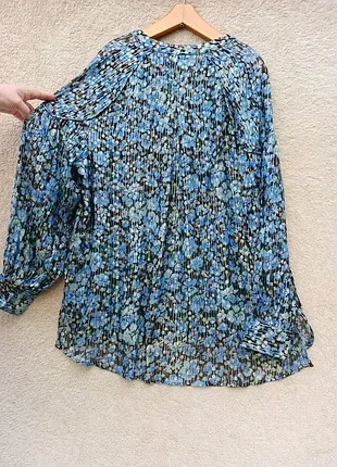 Блуза,р56-58🖤💙🖤💙 2